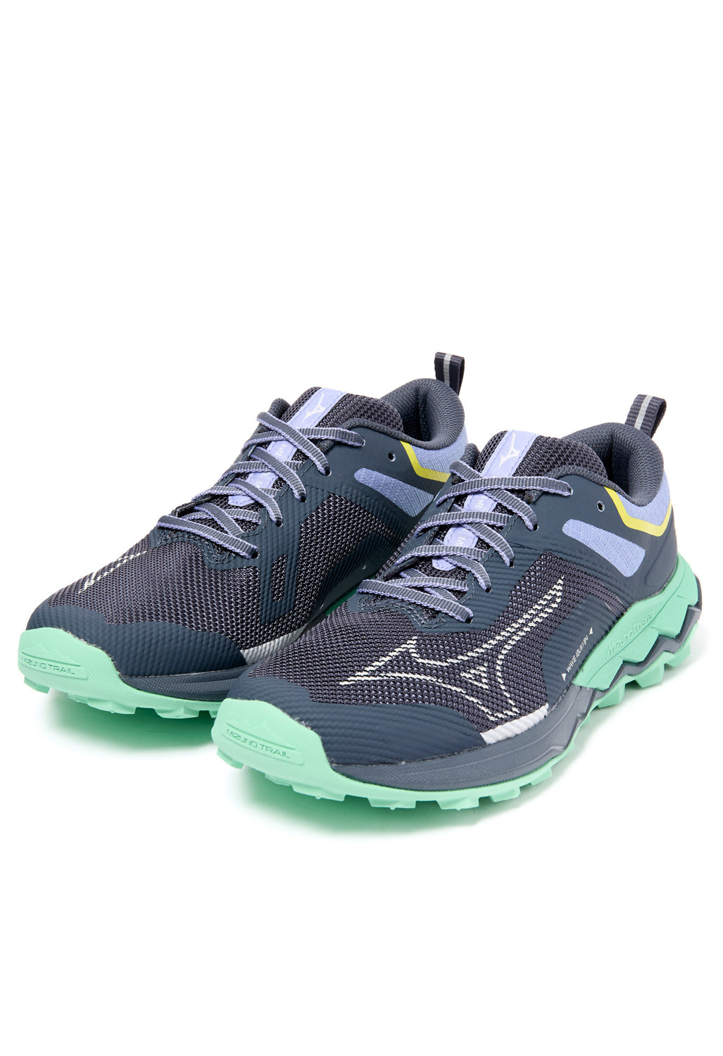 Mizuno Women's Wave Ibuki 4 - India Ink / Nimbus Cloud / Dusty Jade Green