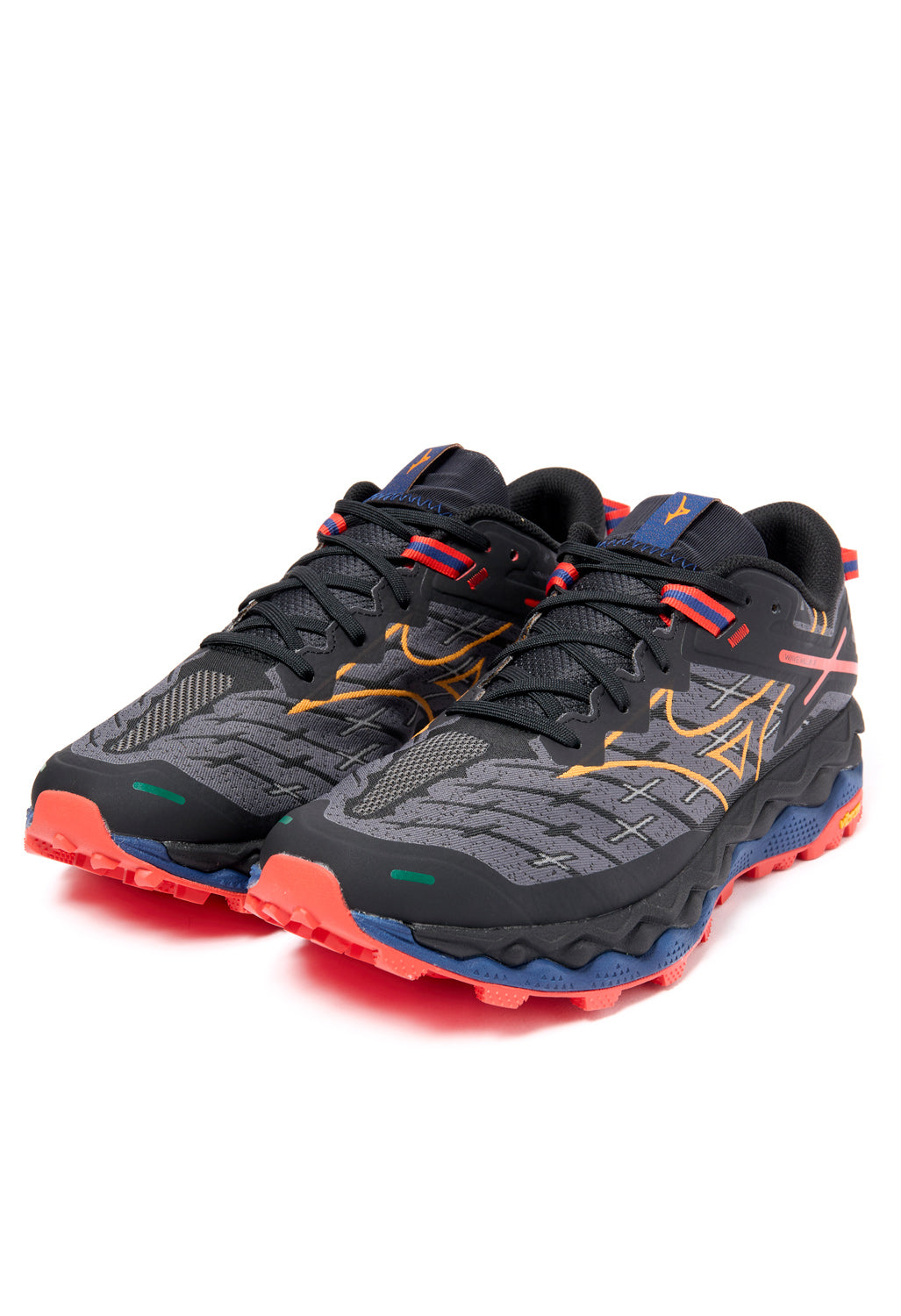 Mizuno Wave Mujin 10 - Black / Apricot / Spicy Orange