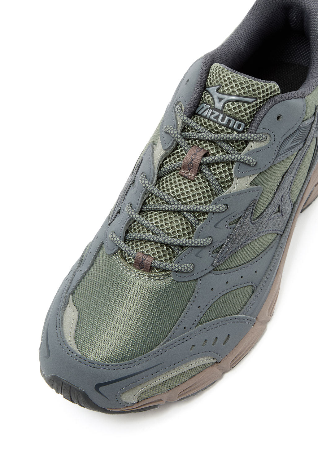 Mizuno MXR Tech Trainers - Agave Green / Black / Metallic Gray