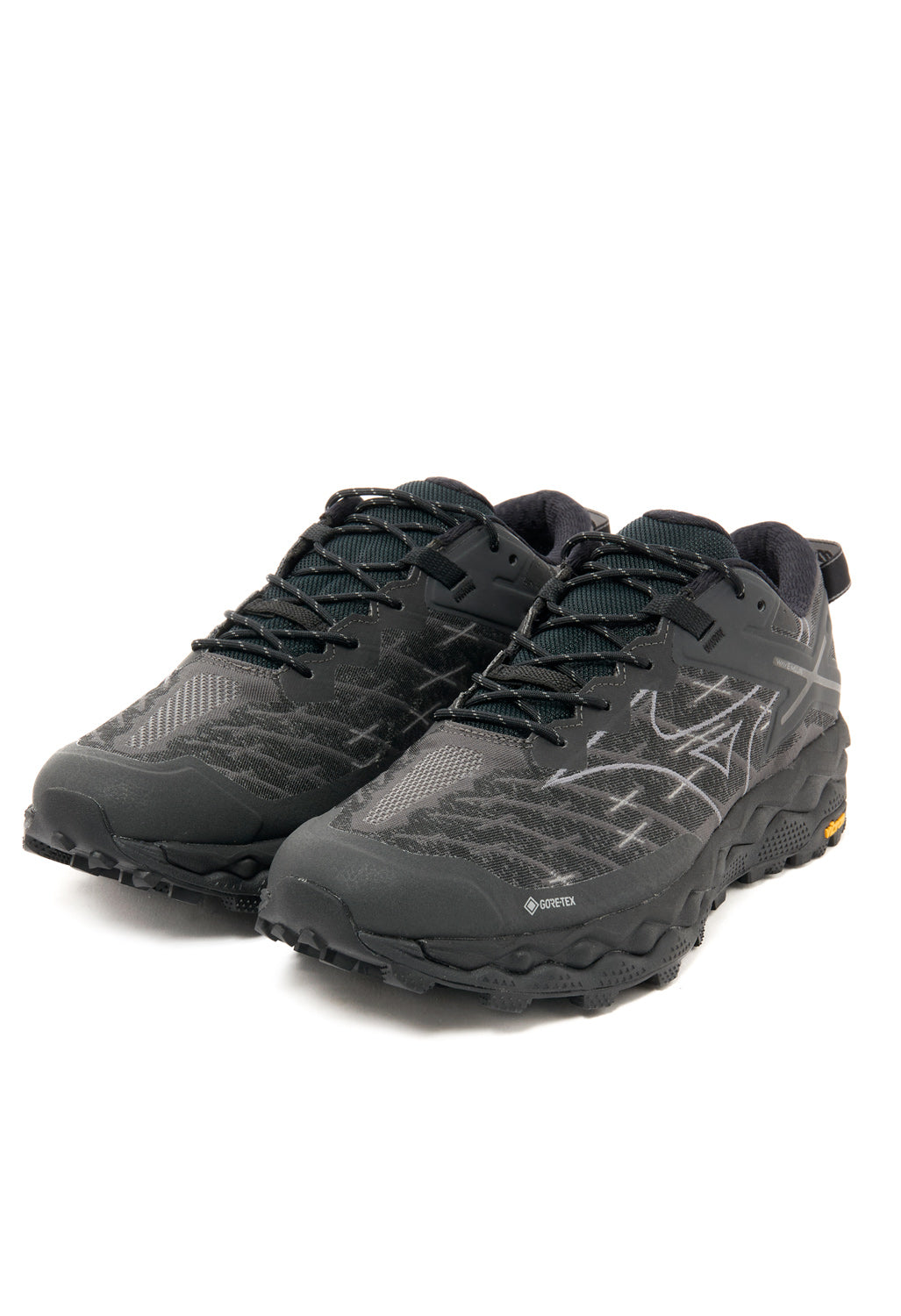 Mizuno Wave Mujin LS GORE-TEX TRAINERS - Black / Quiet Shade / Black Sand