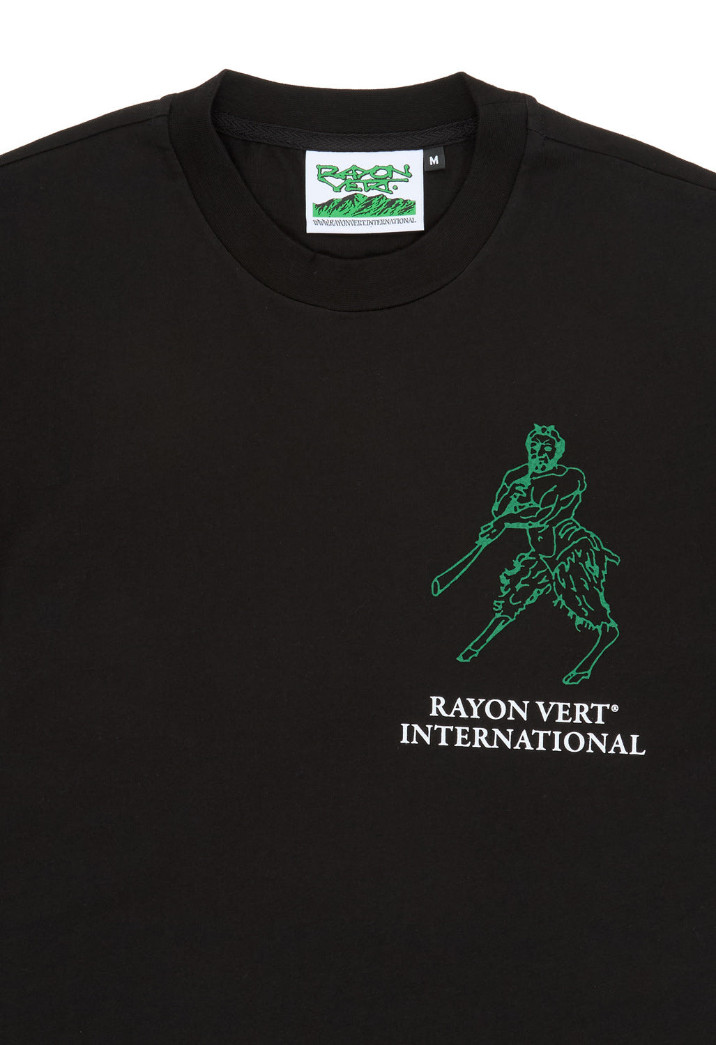 RAYON VERT Dawn T-Shirt - Golgotha Black