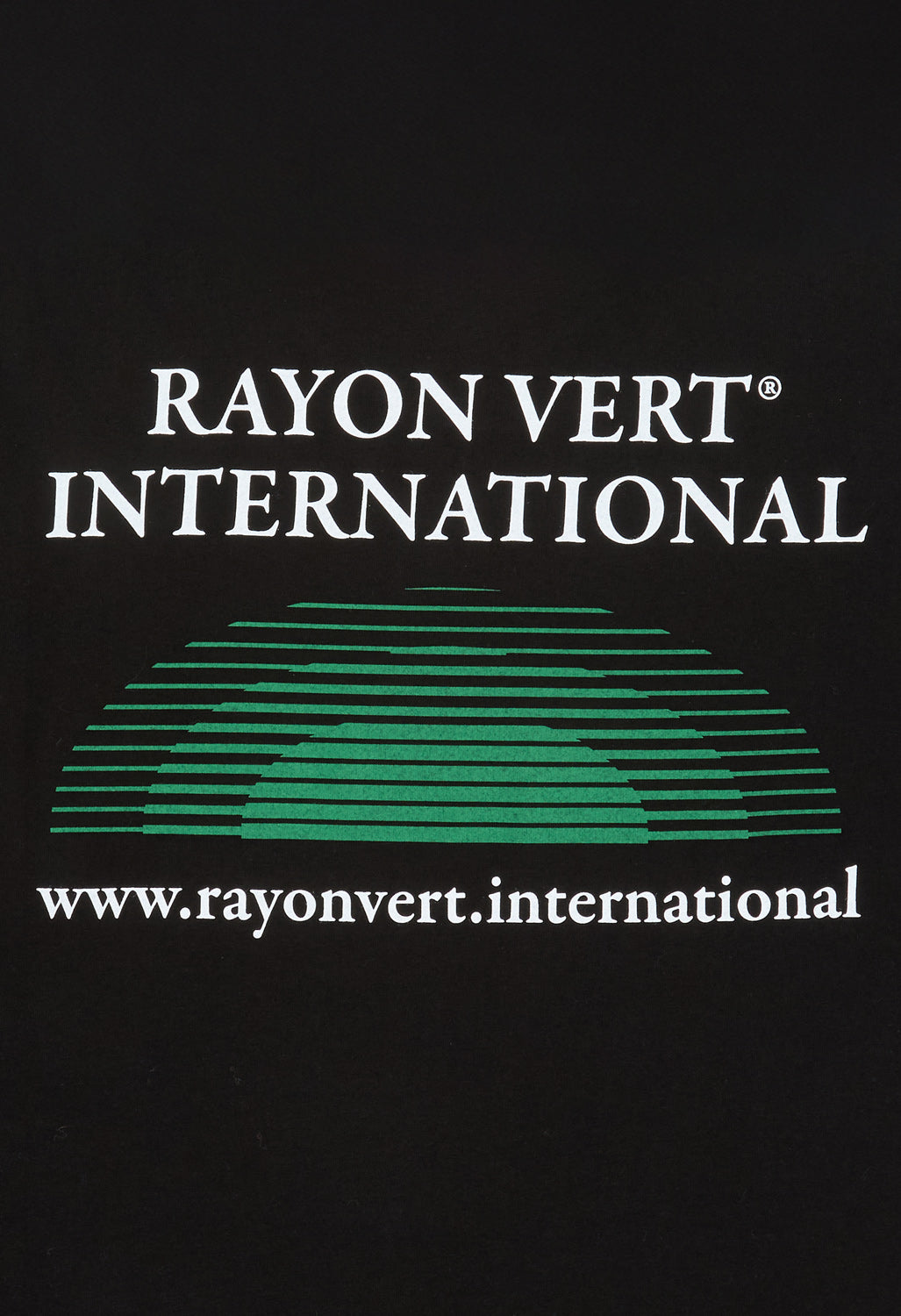 RAYON VERT Dawn T-Shirt - Golgotha Black