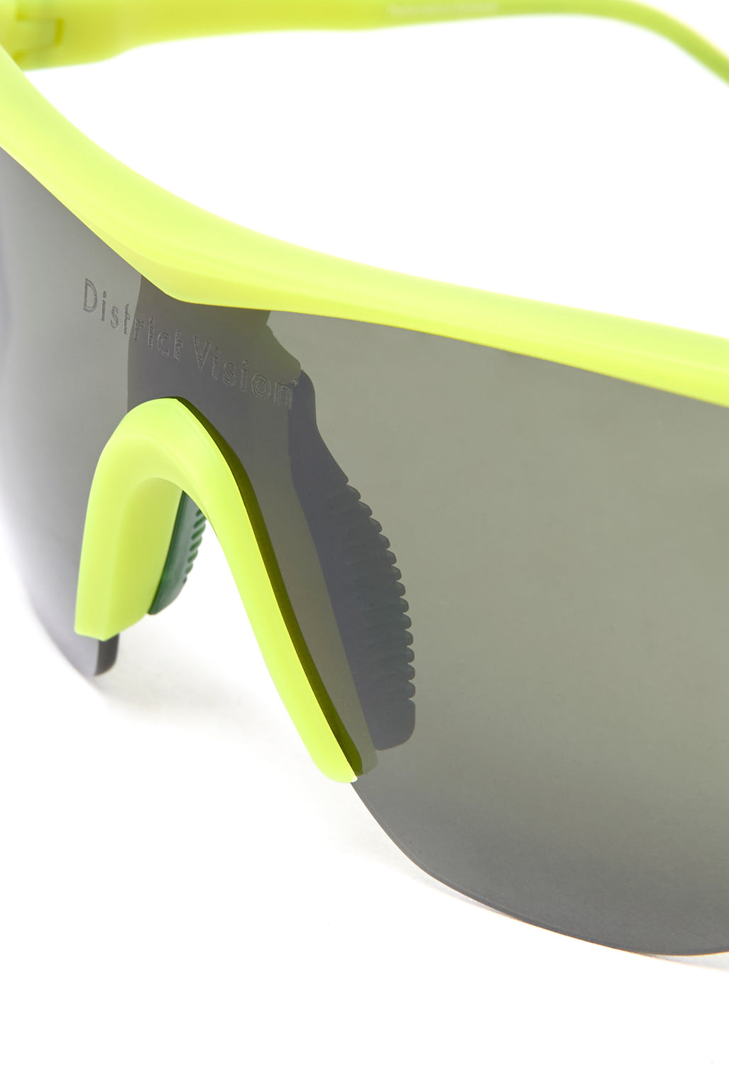 District Vision Junya Racer Sunglasses - Electric Green / D+ G15