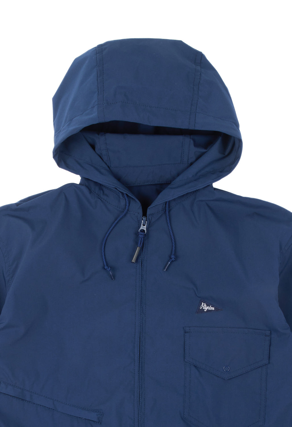 Pilgrim Surf + Supply Men's Russel Zip Parka - Navy Blue