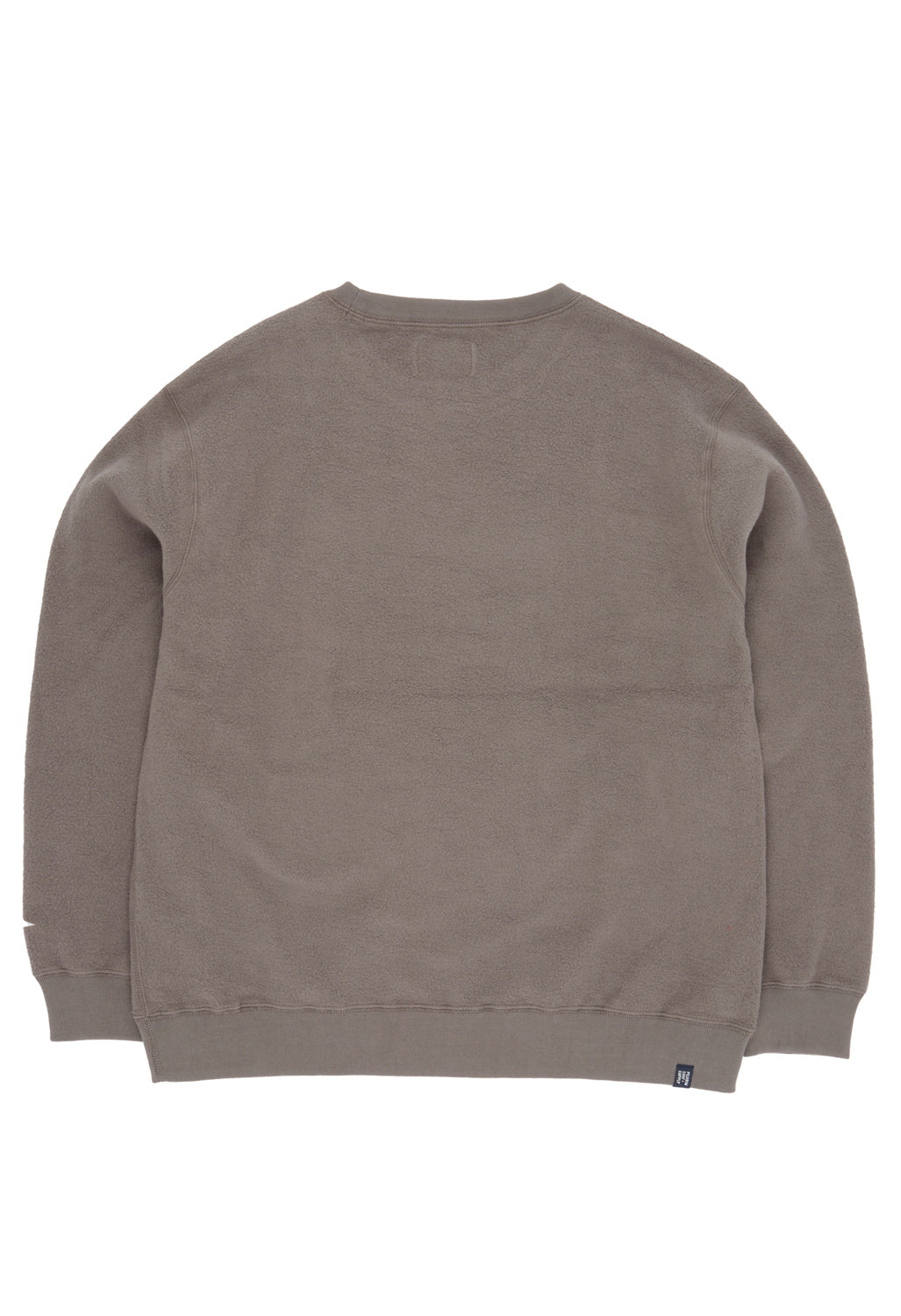 Pilgrim Surf + Supply Kagan Fleece Pennant Crew - Grey