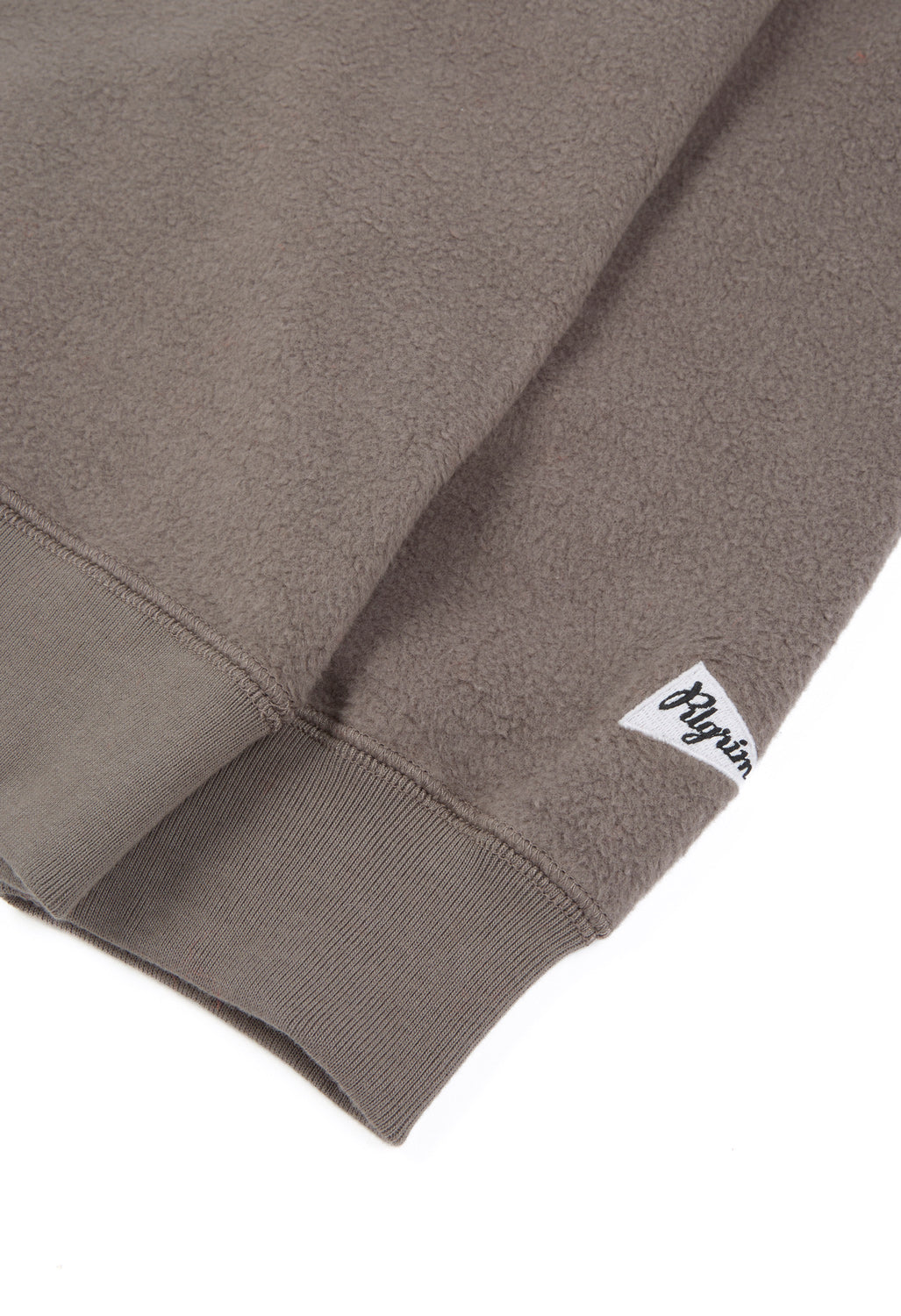 Pilgrim Surf + Supply Kagan Fleece Pennant Crew - Grey