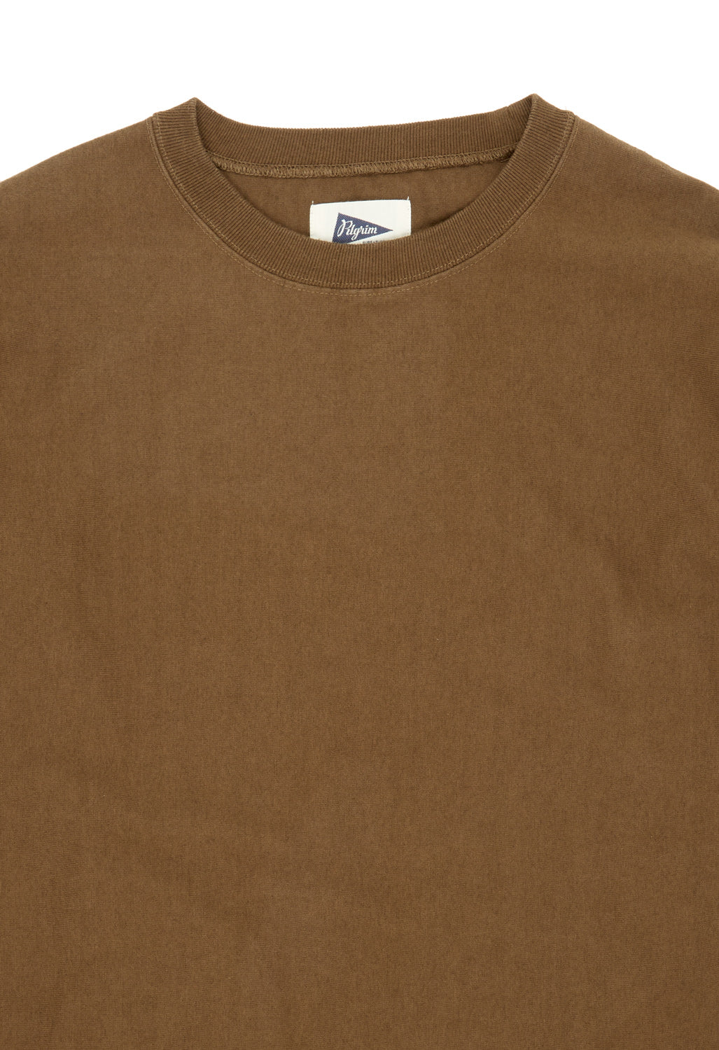 Pilgrim Surf + Supply Fiore Heavy Jersey Crew - Heather Brown