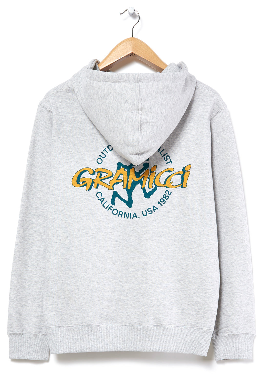 Gramicci Running Man Hooded Sweatshirt - Ash Heather