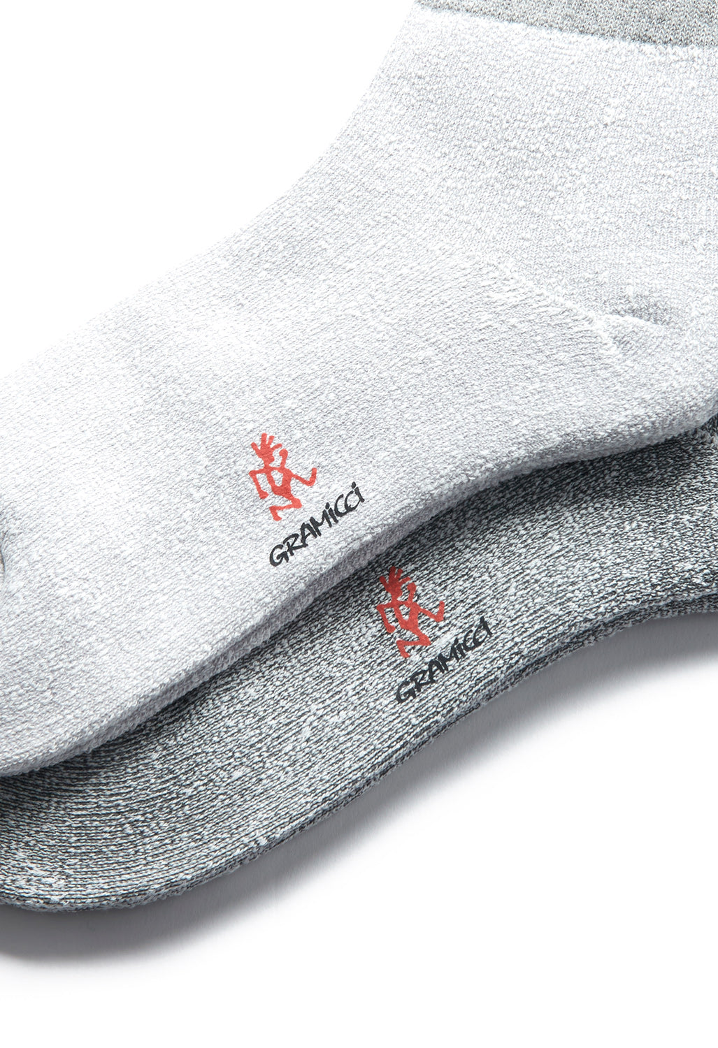 Gramicci Men's Pile Socks - 2 Pack - Grey/Grey