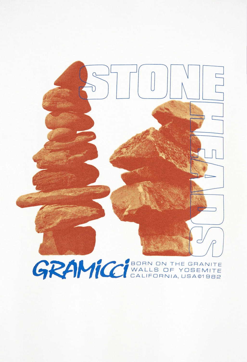 Gramicci Stoneheads T-Shirt - White