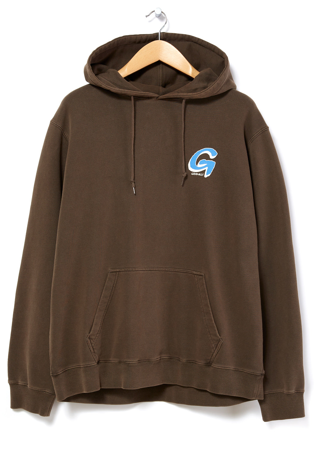 Gramicci Big G Logo Hooded Sweatshirt - Brown Pigment – Outsiders