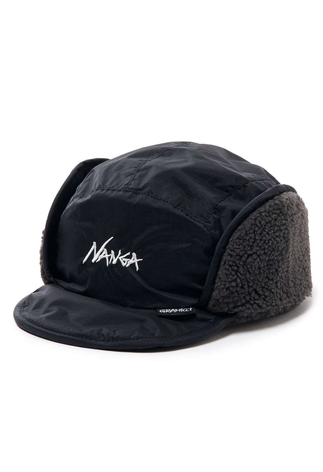 Gramicci x Nanga Men's Aurora Boa Fleece Mountain Cap - Black