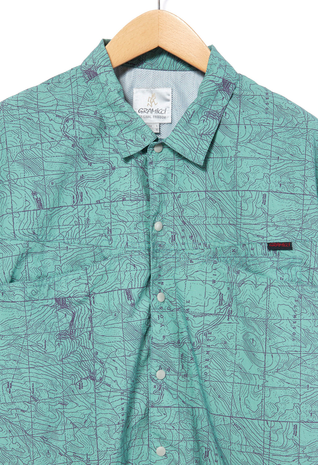 Gramicci Men's Camp Shirt - Yosemite Green