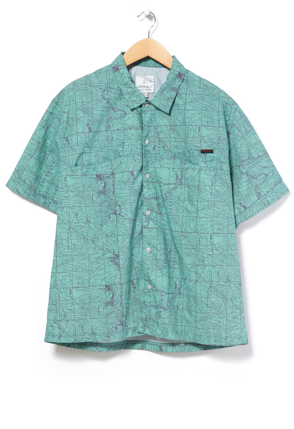 Gramicci Men's Camp Shirt - Yosemite Green