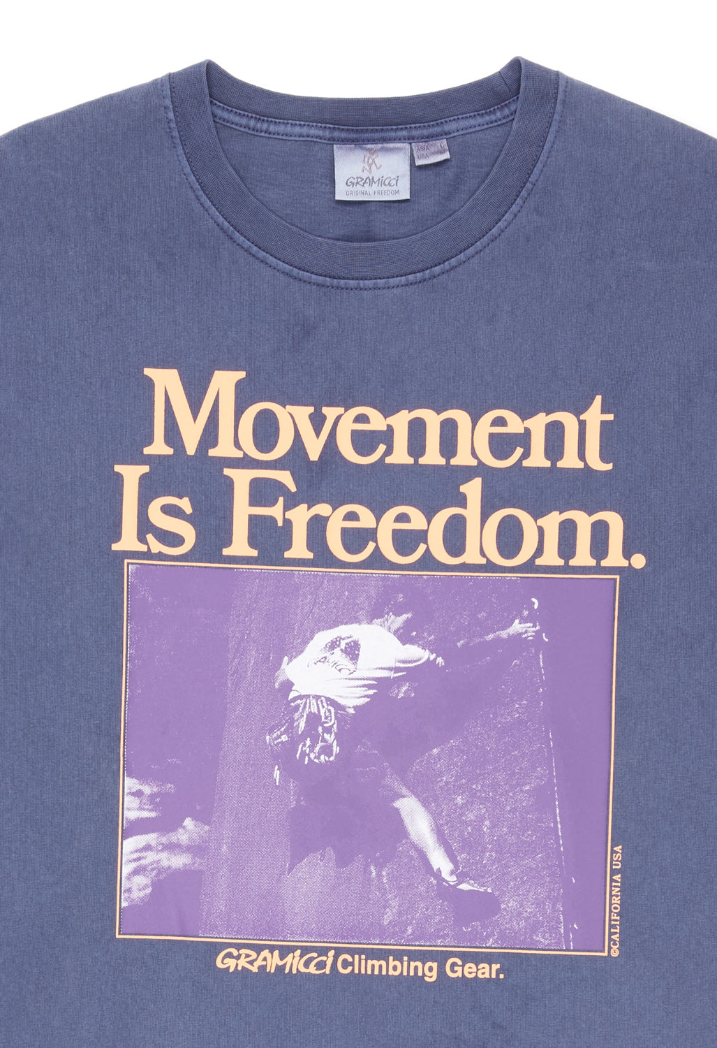 Gramicci Movement Tee - Navy Pigment