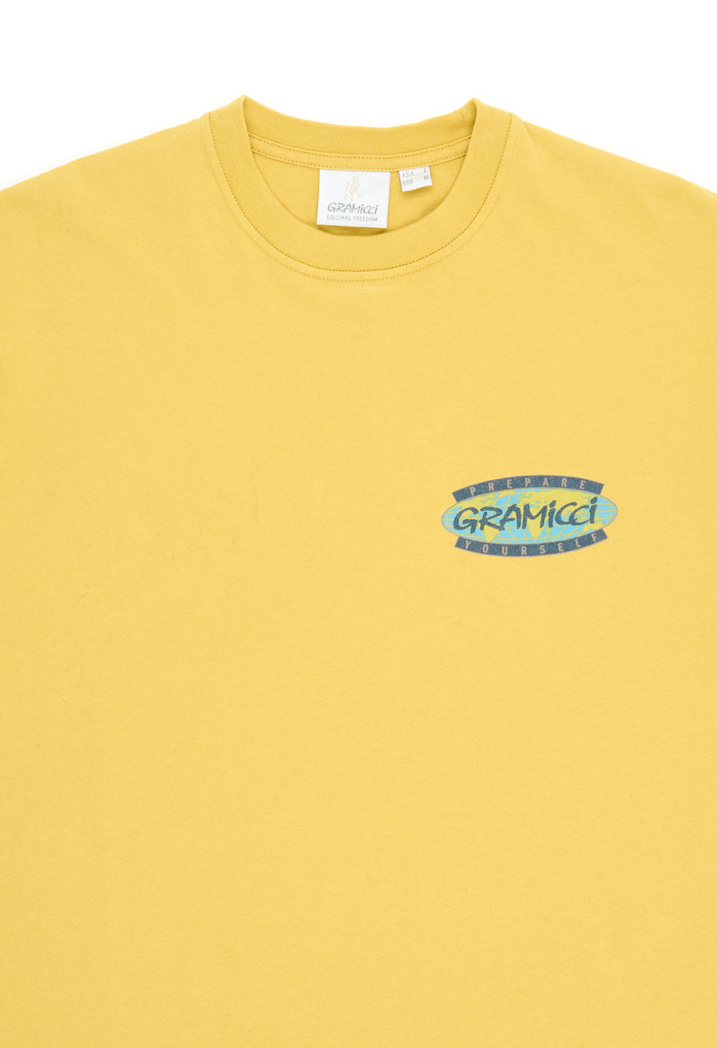 Gramicci Prepare Yourself Tee - Deep Yellow