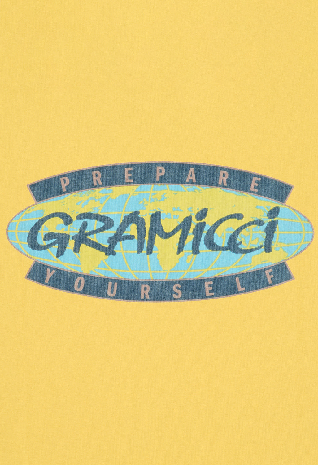 Gramicci Prepare Yourself Tee - Deep Yellow