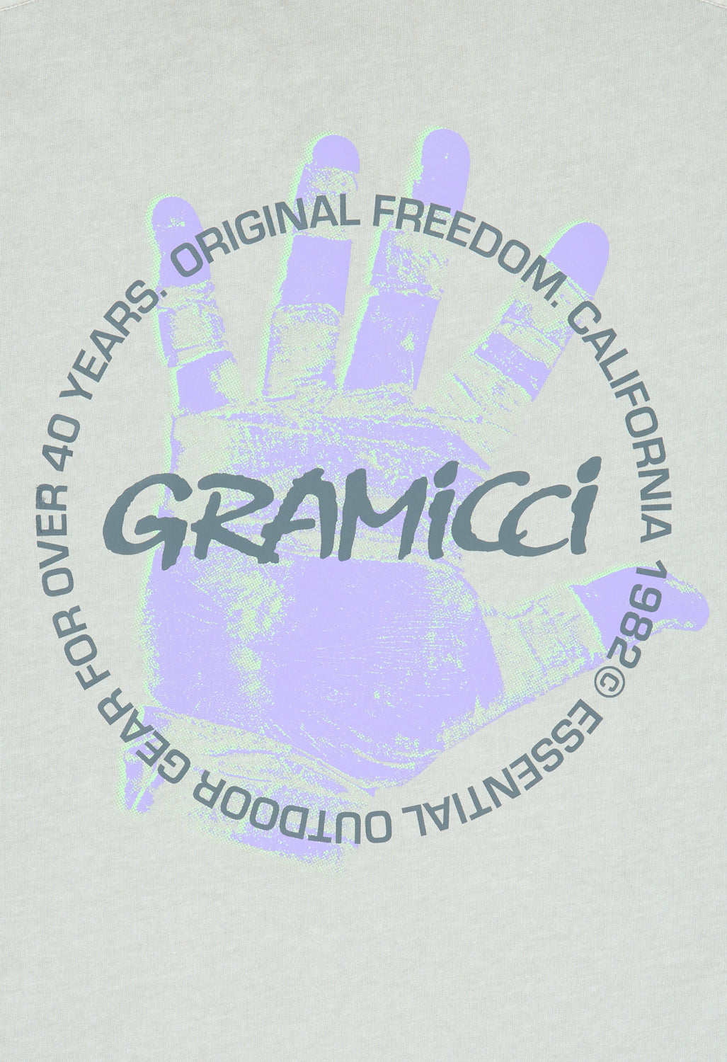 Gramicci Climber’s Hand Tee - Pigment Slate