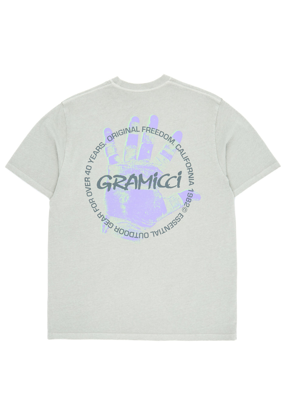 Gramicci Climber’s Hand Tee - Pigment Slate