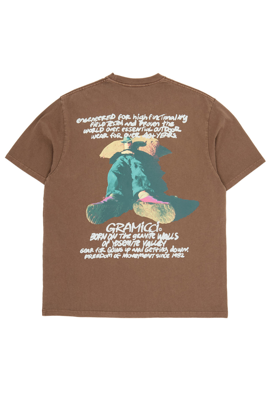 Gramicci Napping Climber Tee - Pigment Brown