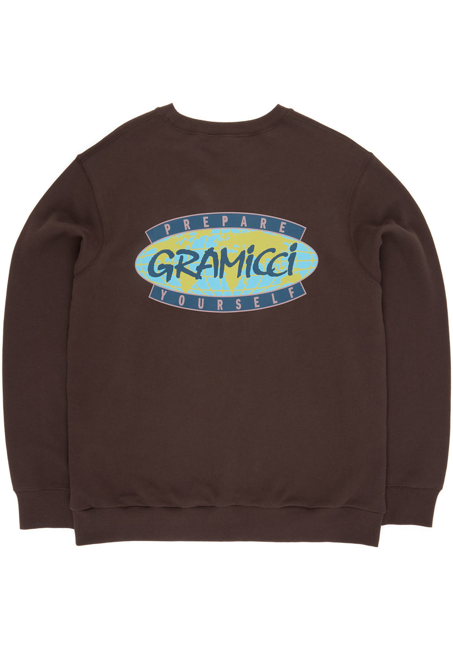 Gramicci Prepare Yourself Sweatshirt - Dark Brown