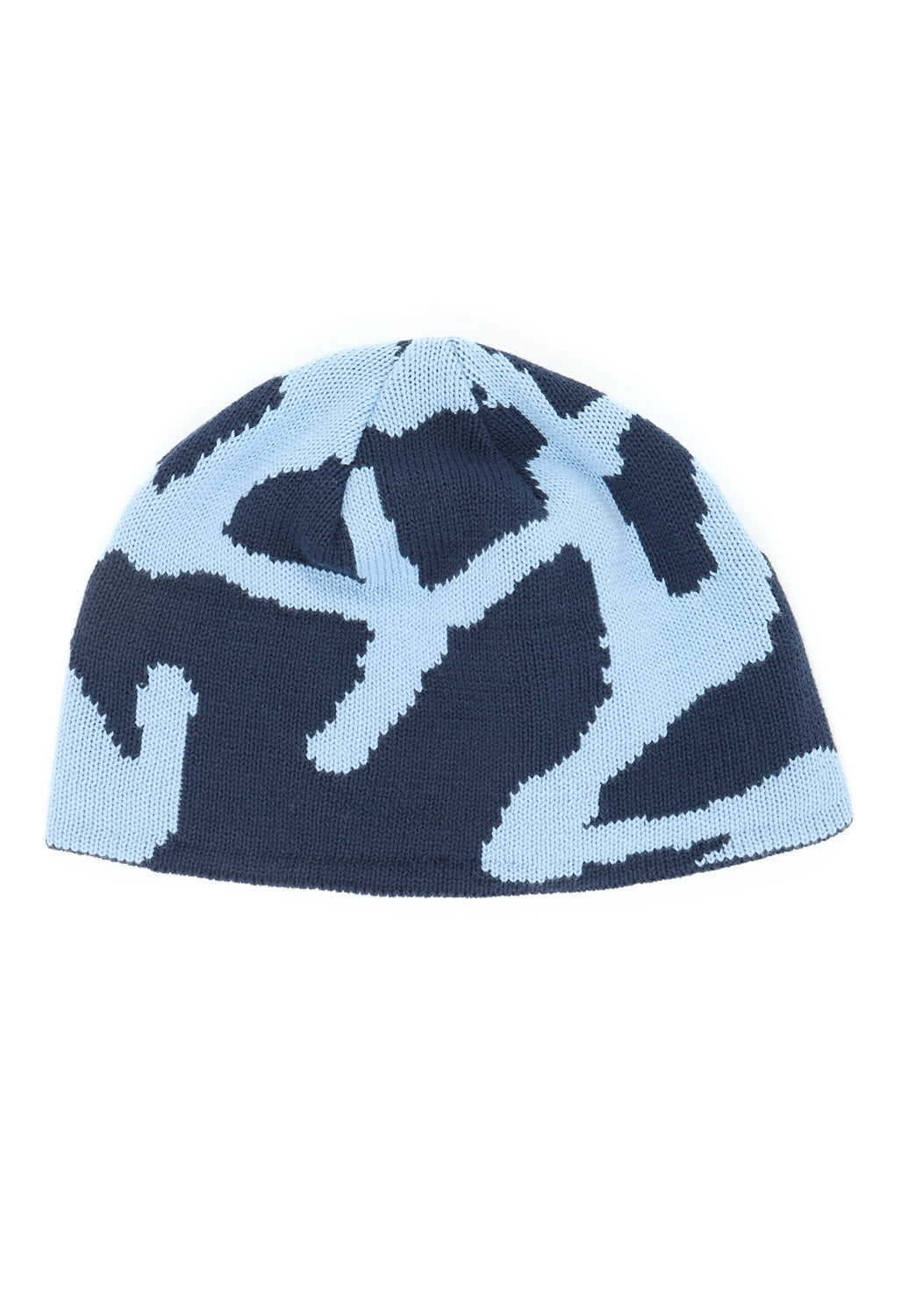 Gramicci Burly Runningman Beanie - Splatter Blue