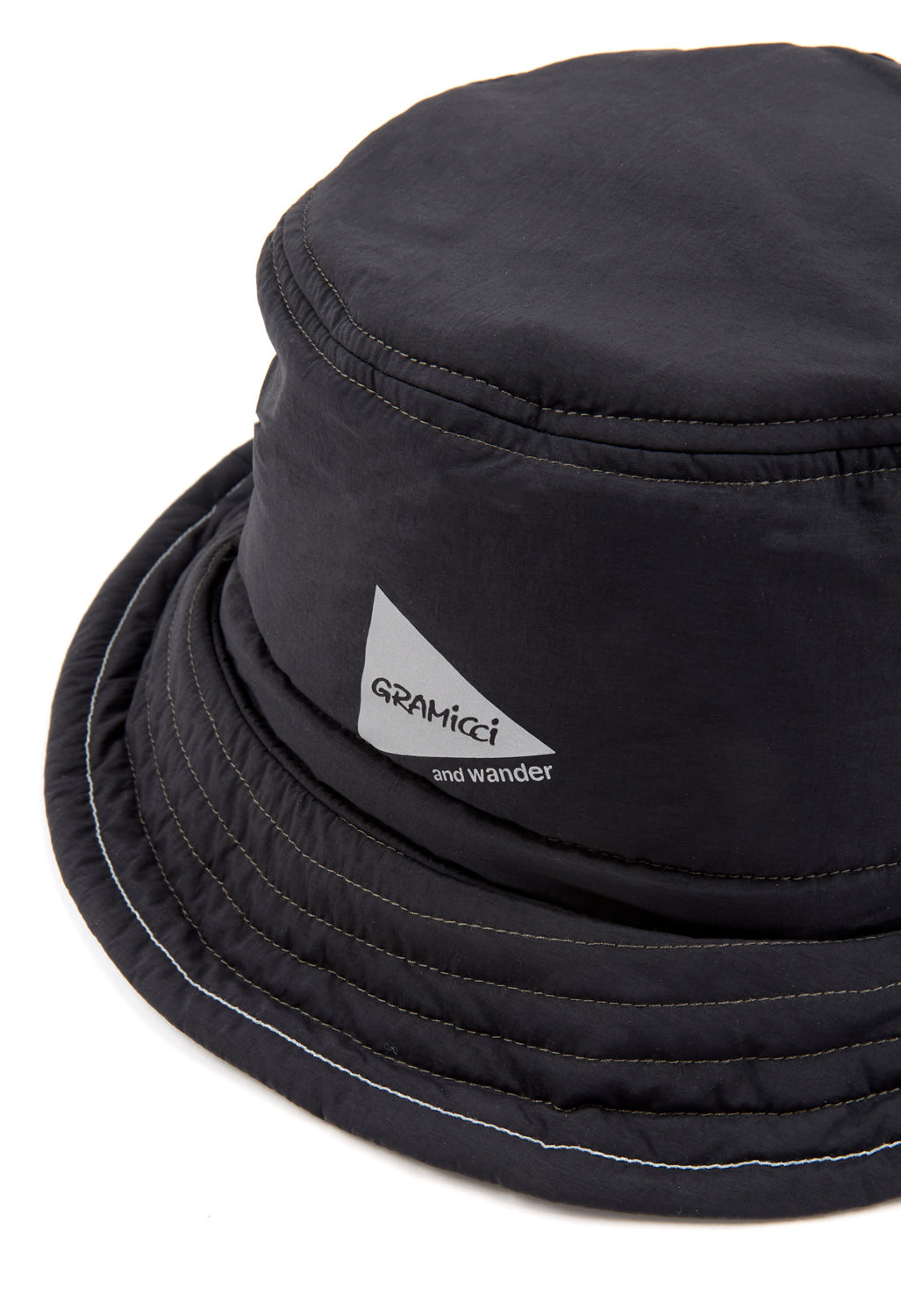 Gramicci x And Wander Padded Hat - BLACK