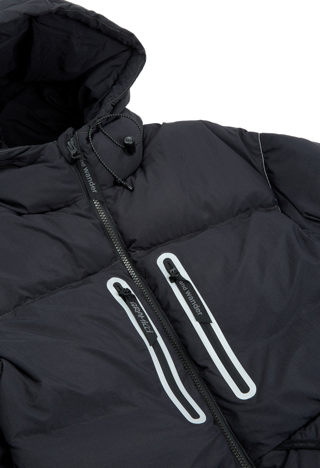 Gramicci x And Wander Down Jacket - BLACK