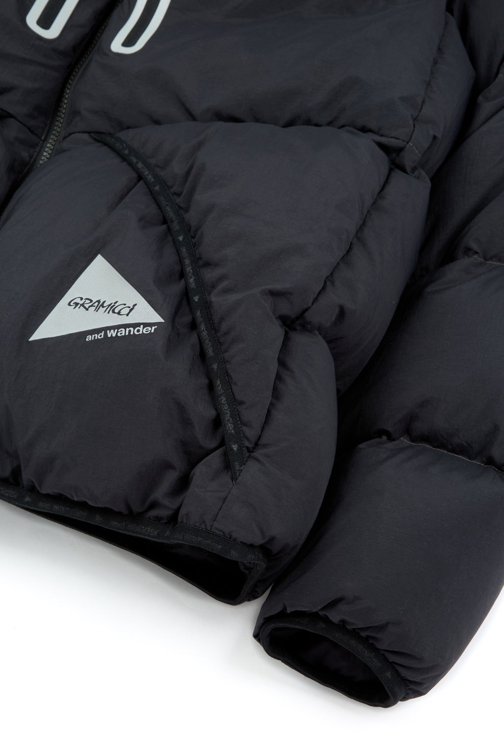 Gramicci x And Wander Down Jacket - BLACK