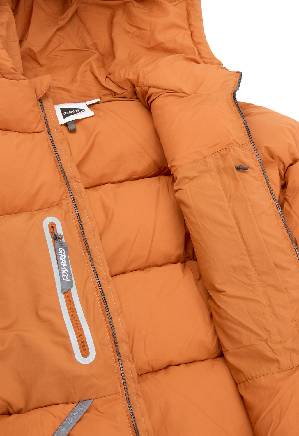 Gramicci x And Wander Down Jacket - ORANGE