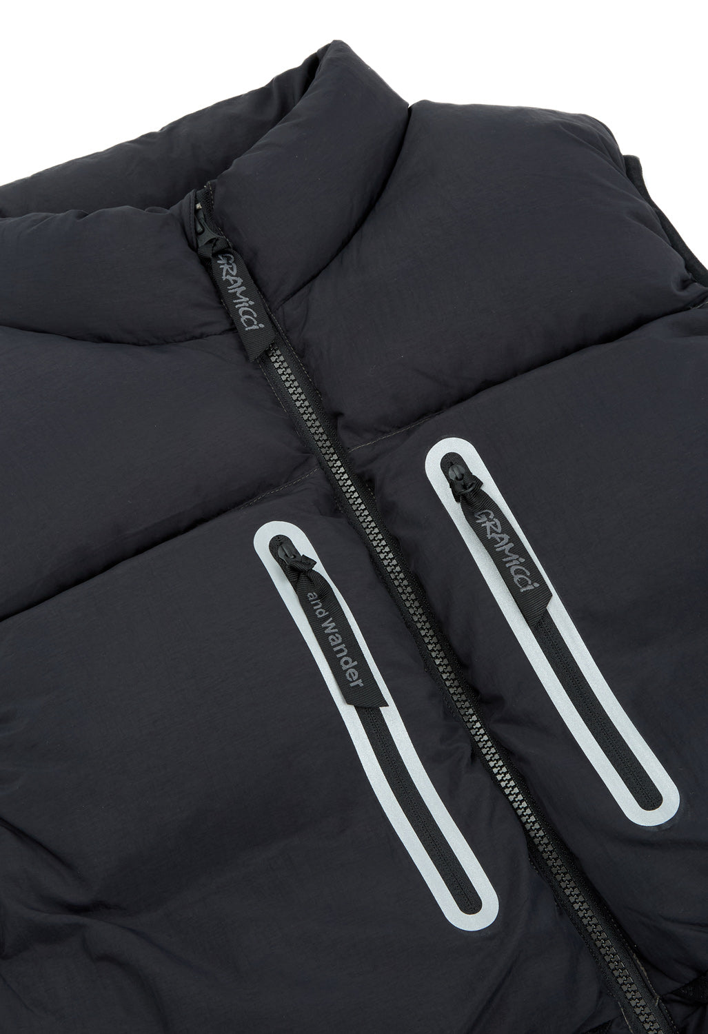 Gramicci x And Wander Down Vest - BLACK