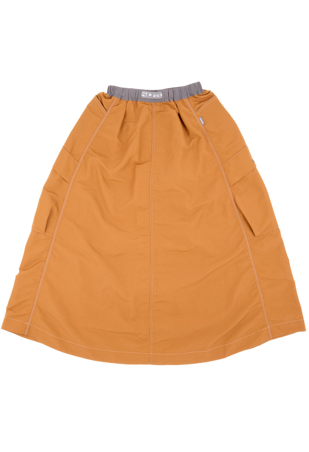 Gramicci x And Wander Ripstop Voyager Skirt - ORANGE