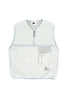 Gramicci x And Wander JQ Tape Fleece Vest - Light Gray