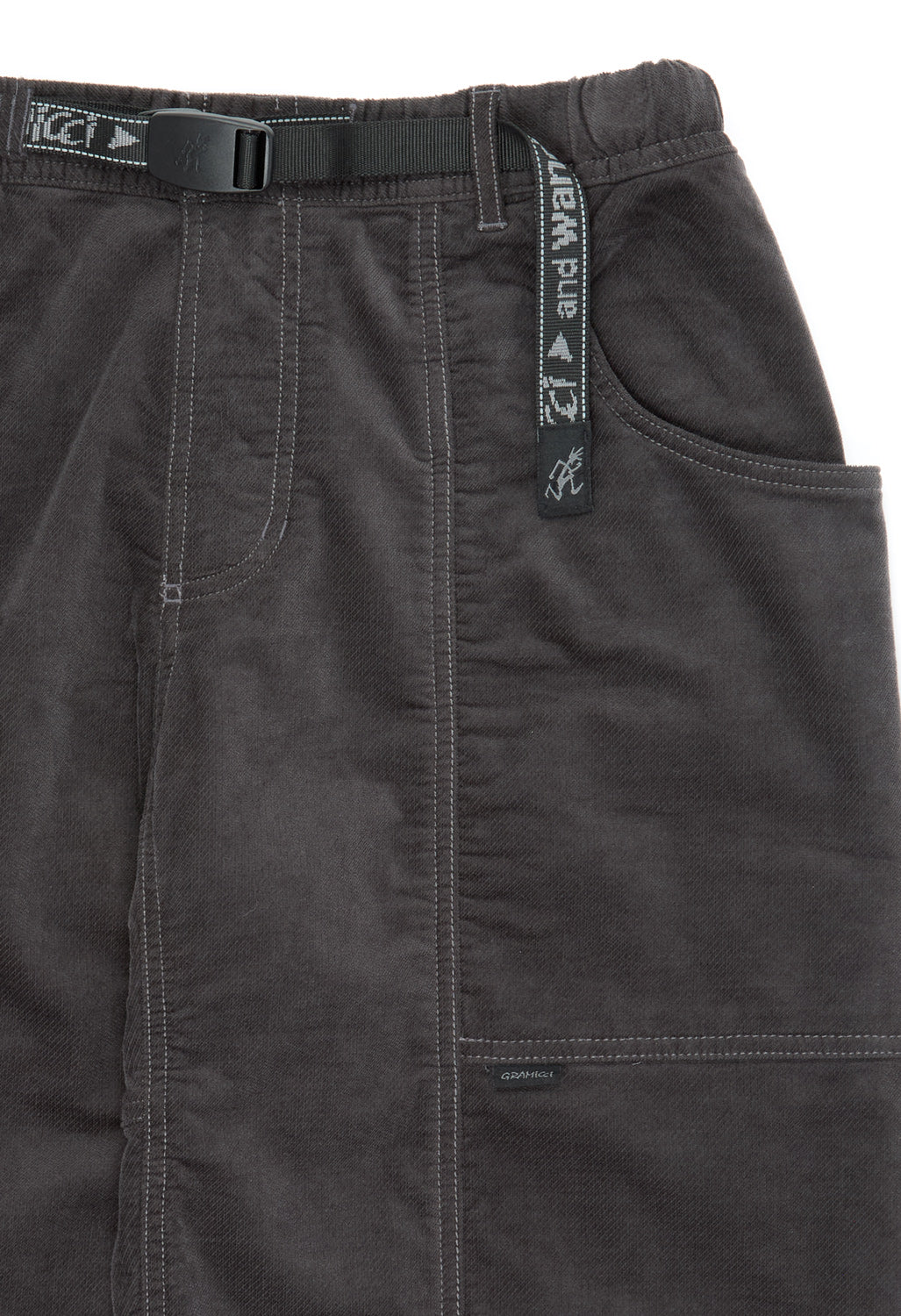 Gramicci x And Wander JQ Tape Corduroy Gadget Pant - CHARCOAL