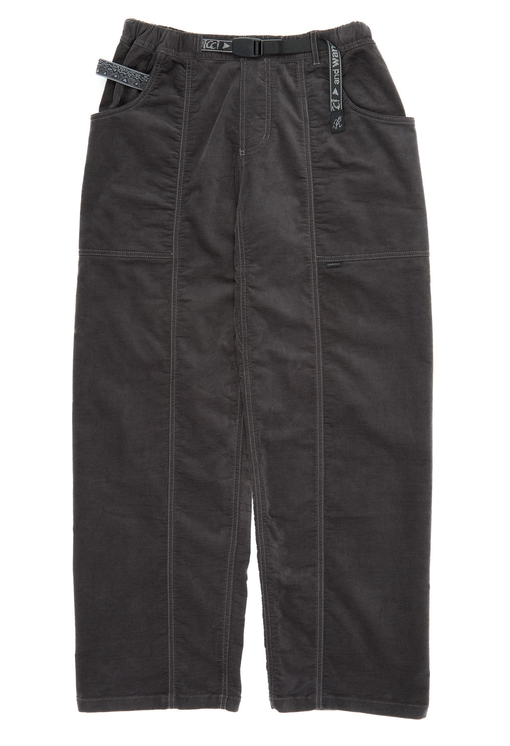 Gramicci x And Wander JQ Tape Corduroy Gadget Pant - CHARCOAL