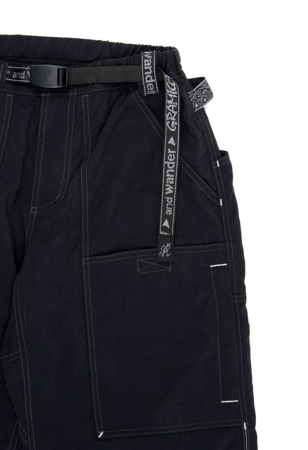 Gramicci x And Wander Nylon EQT Pant - BLACK