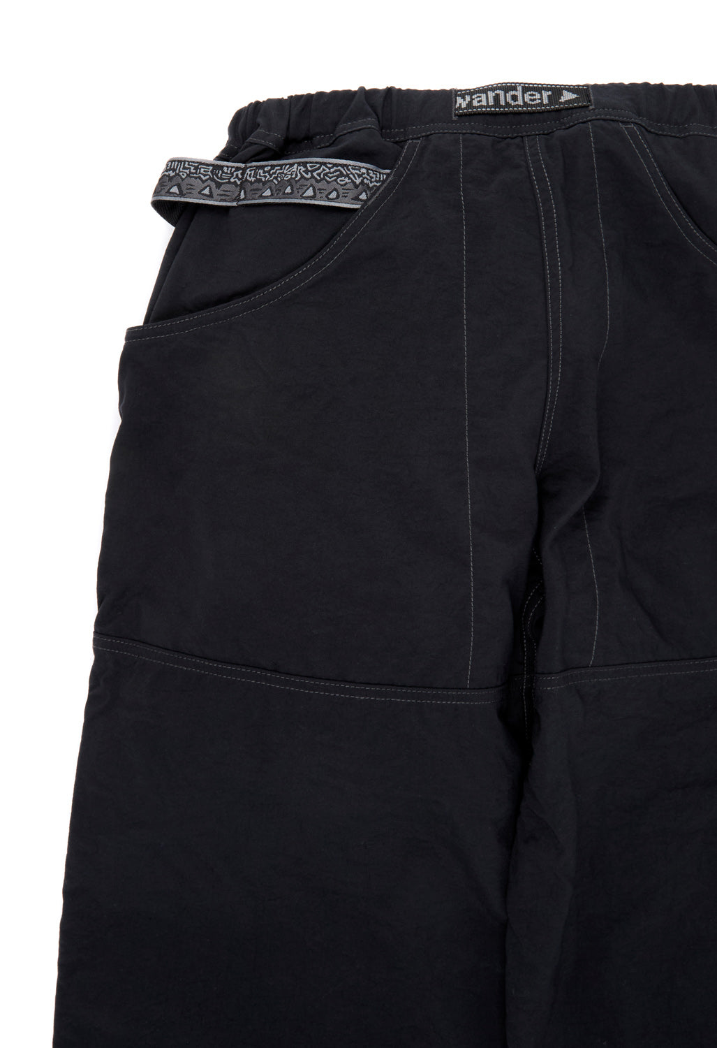 Gramicci x And Wander Nylon EQT Pant - BLACK