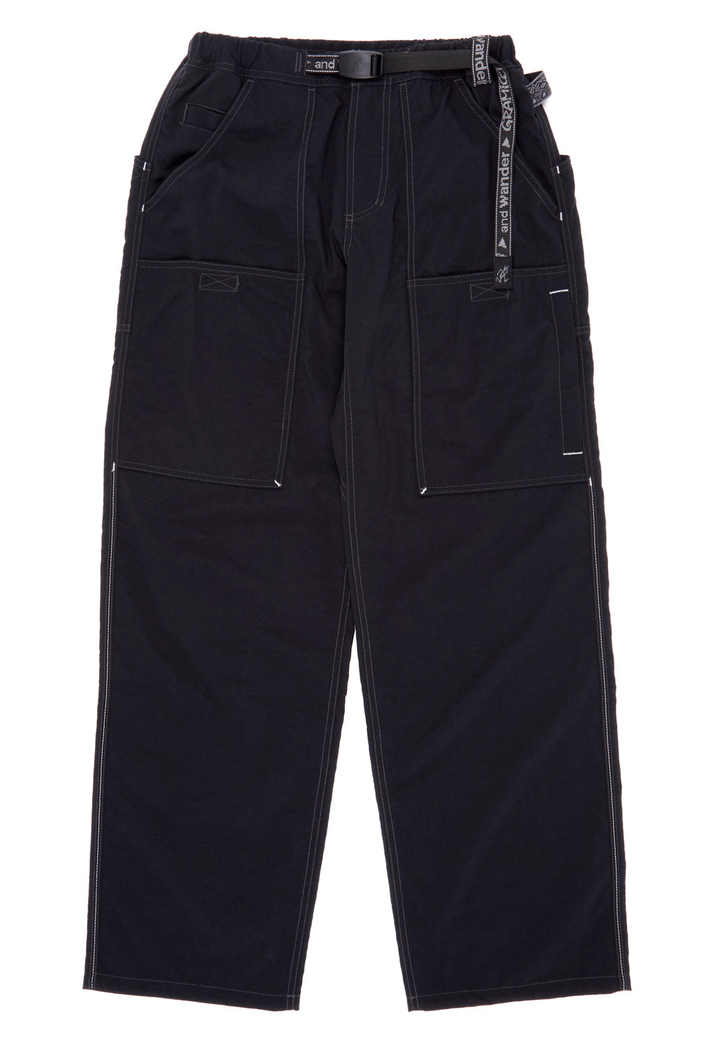 Gramicci x And Wander Nylon EQT Pant - BLACK