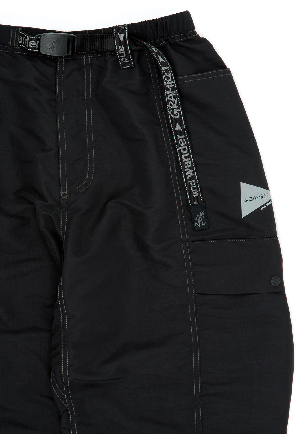 Gramicci x And Wander Women's Ripstop Voyager Pant - BLACK