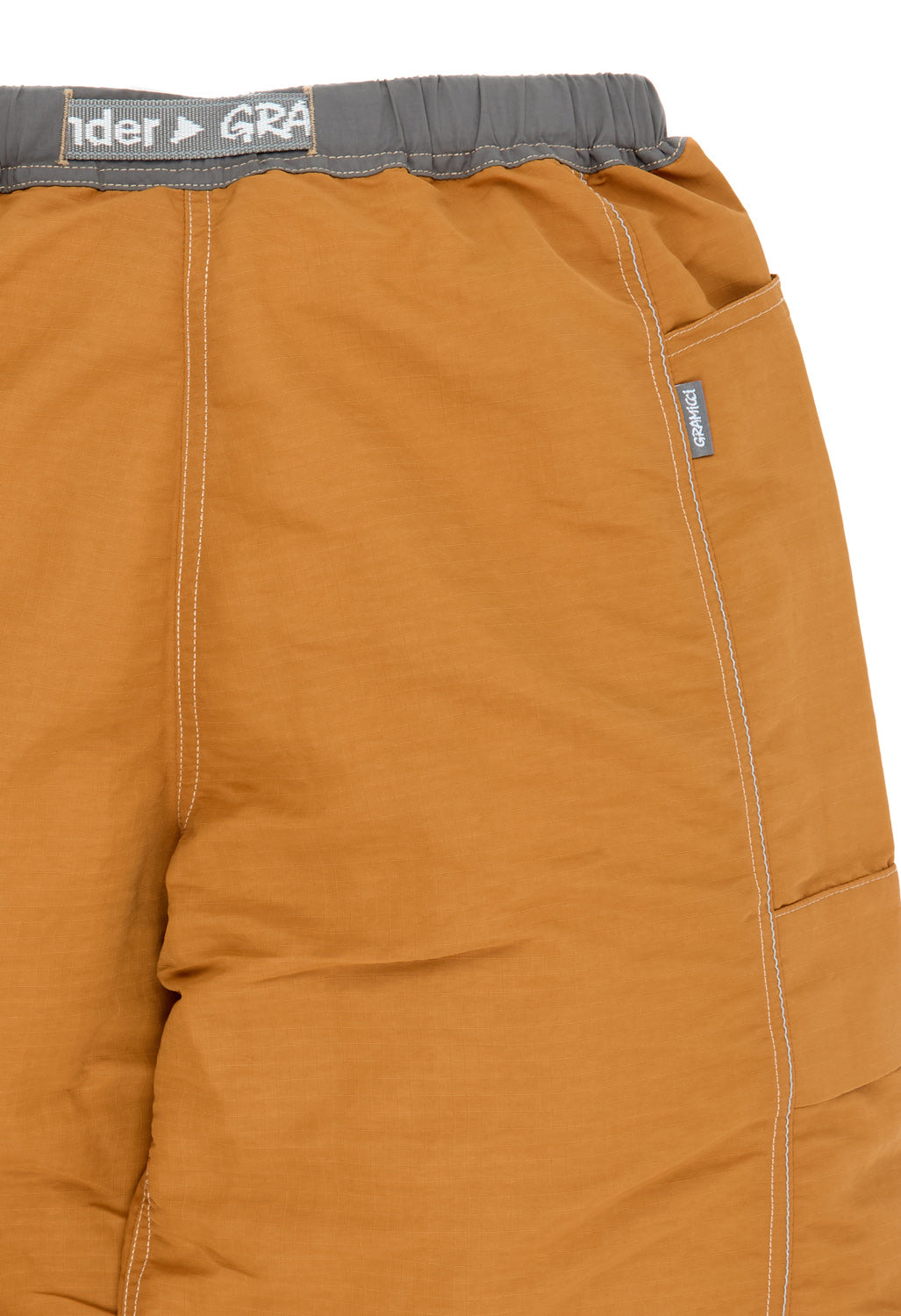 Gramicci x And Wander Women's Ripstop Voyager Pant - ORANGE