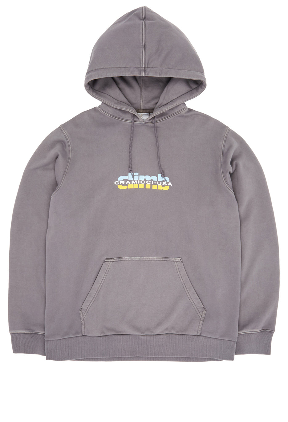 Gramicci Climb Hooded Sweatshirt - Charcoal Pigment