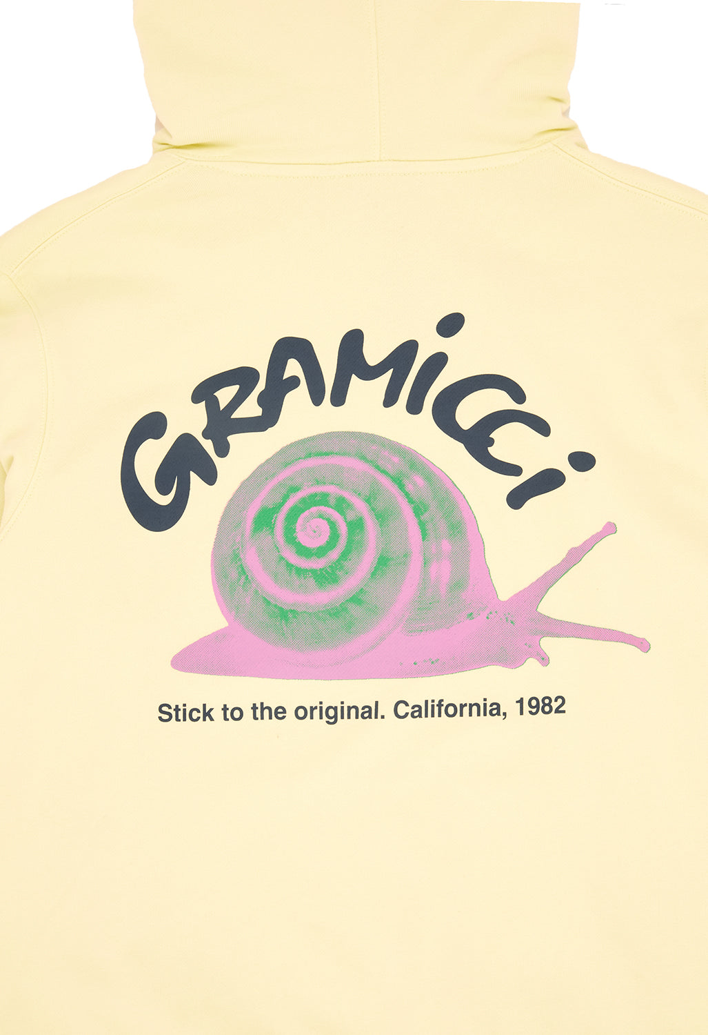 Gramicci Snail Hooded Swatshirt - Lemon