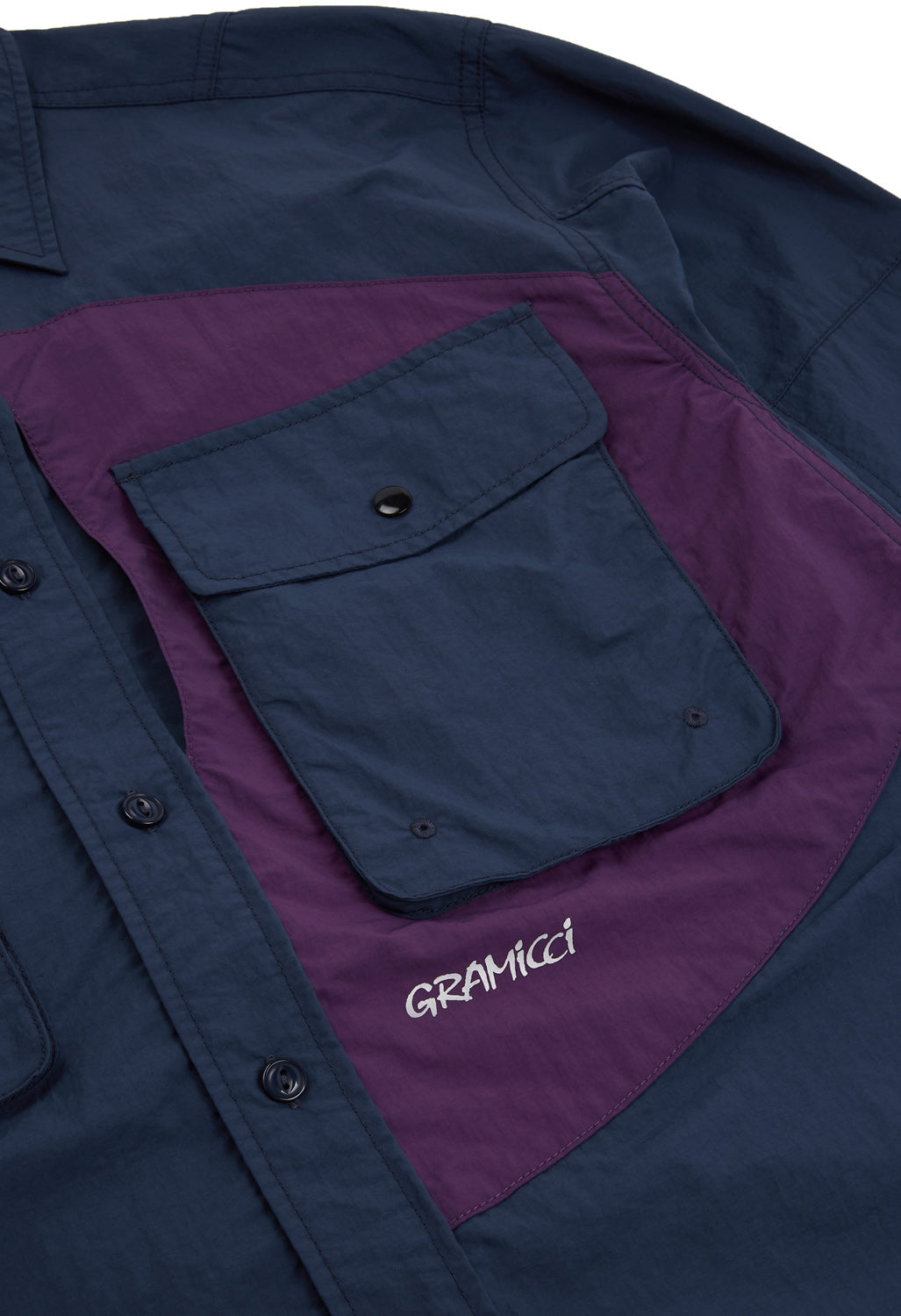 Gramicci Men's Nylon Brentwood Shirt - Deep Navy