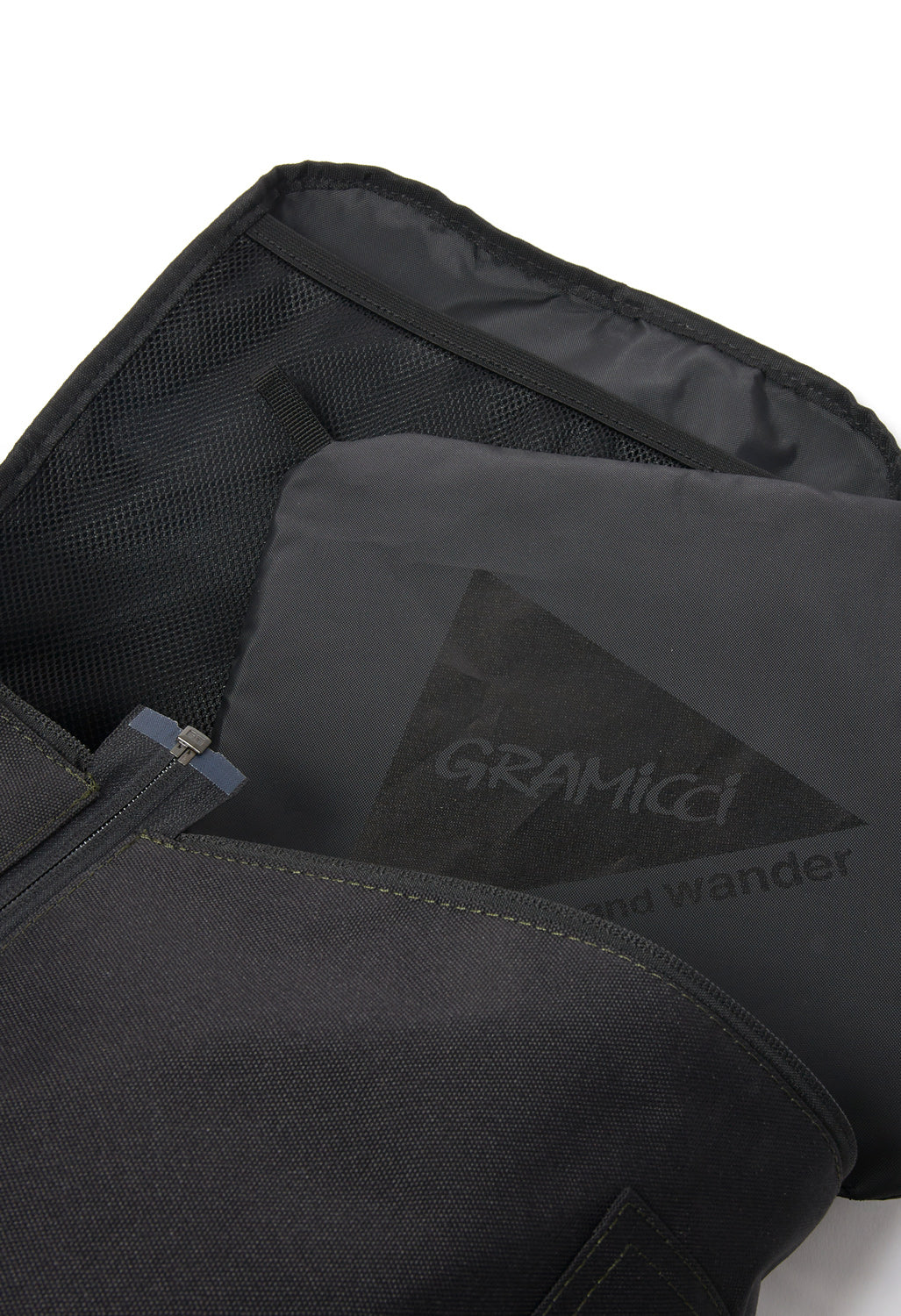 Gramicci x And Wander Multi Patchwork Boston Bag - Black