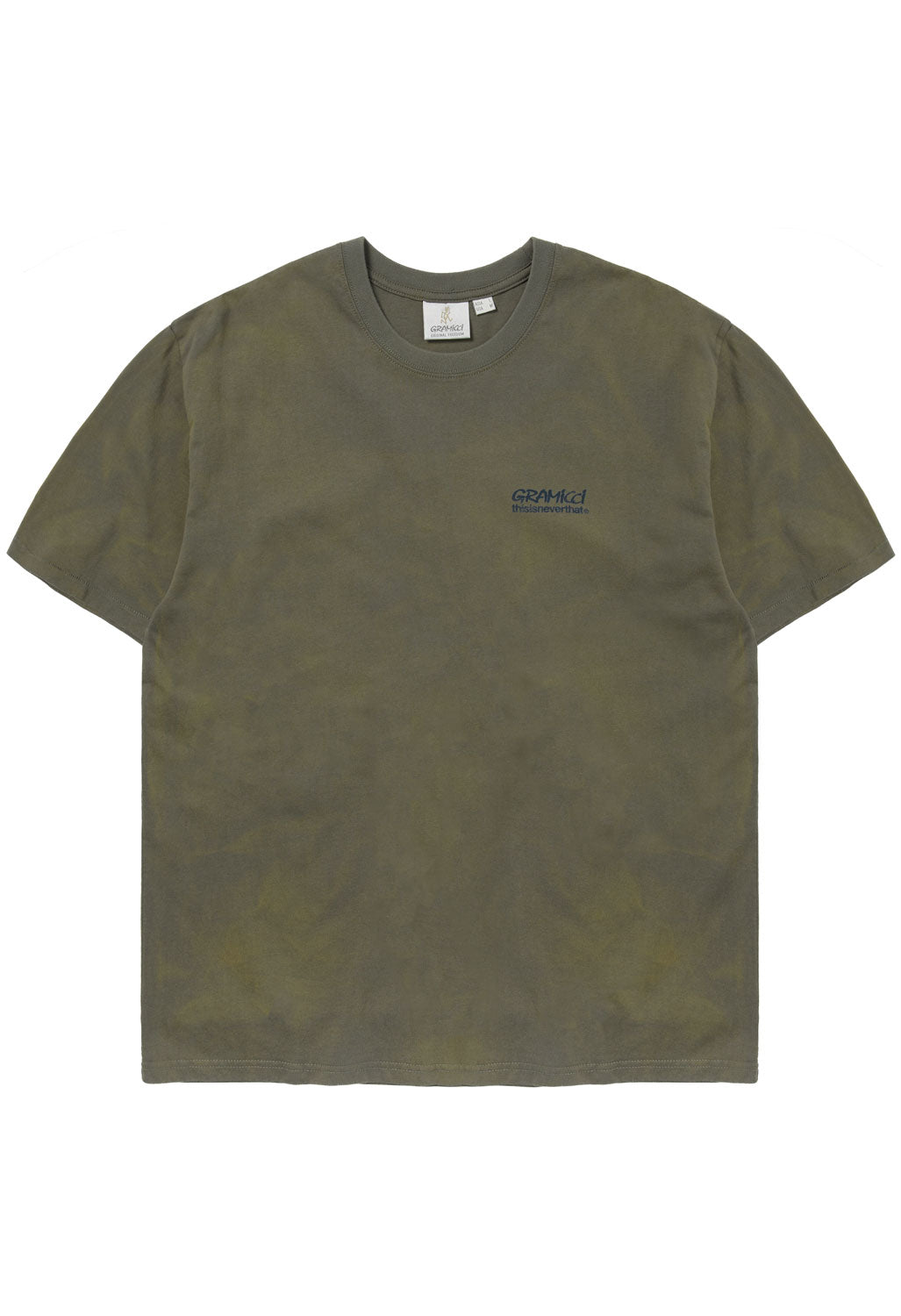 Gramicci This Is Never That Sun Faded Tee - Dark Olive