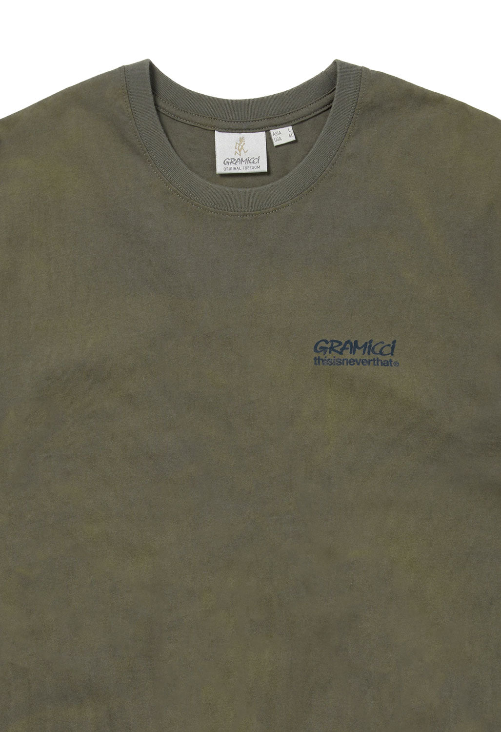 Gramicci This Is Never That Sun Faded Tee - Dark Olive