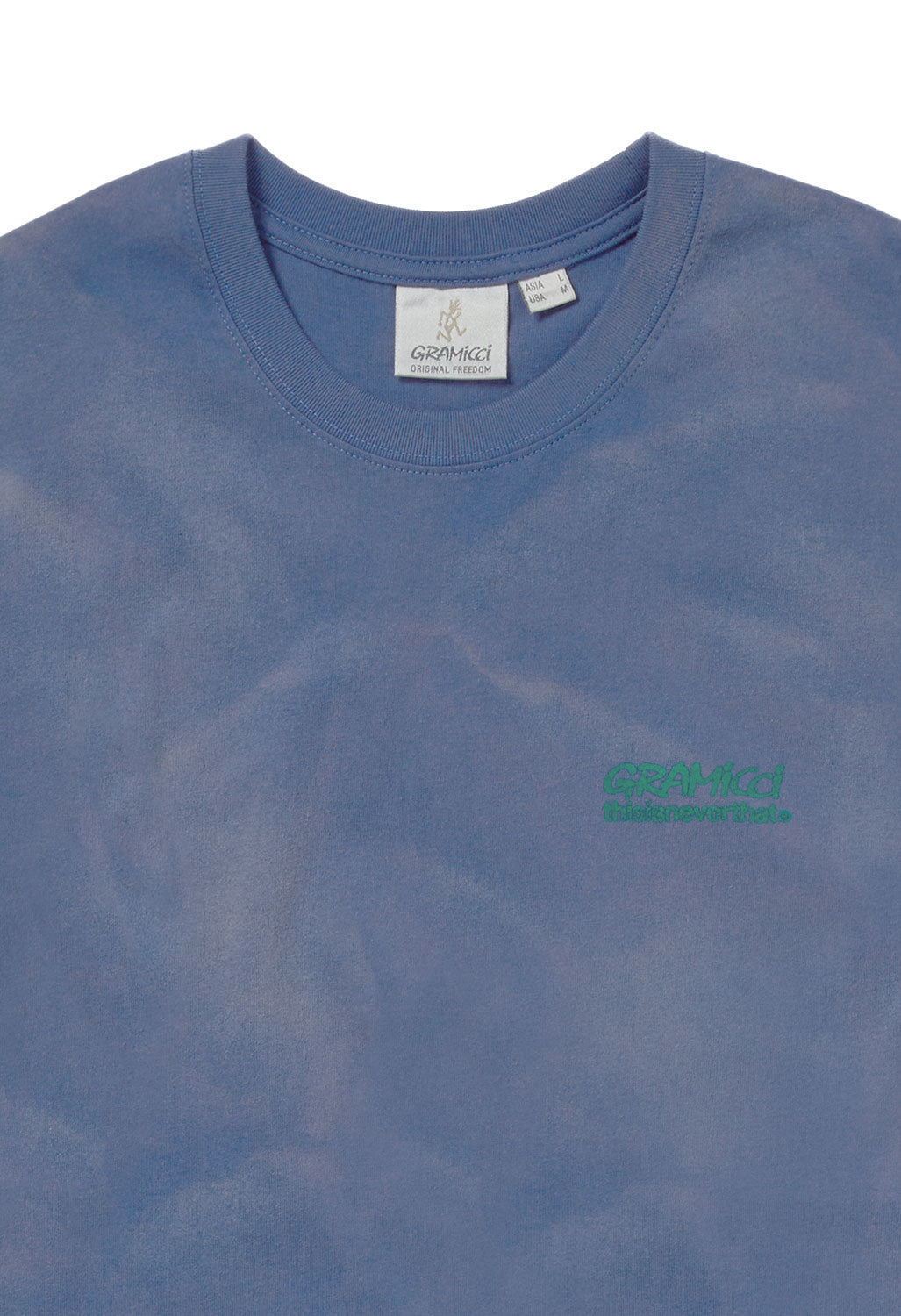 Gramicci This Is Never That Sun Faded Tee - Blue