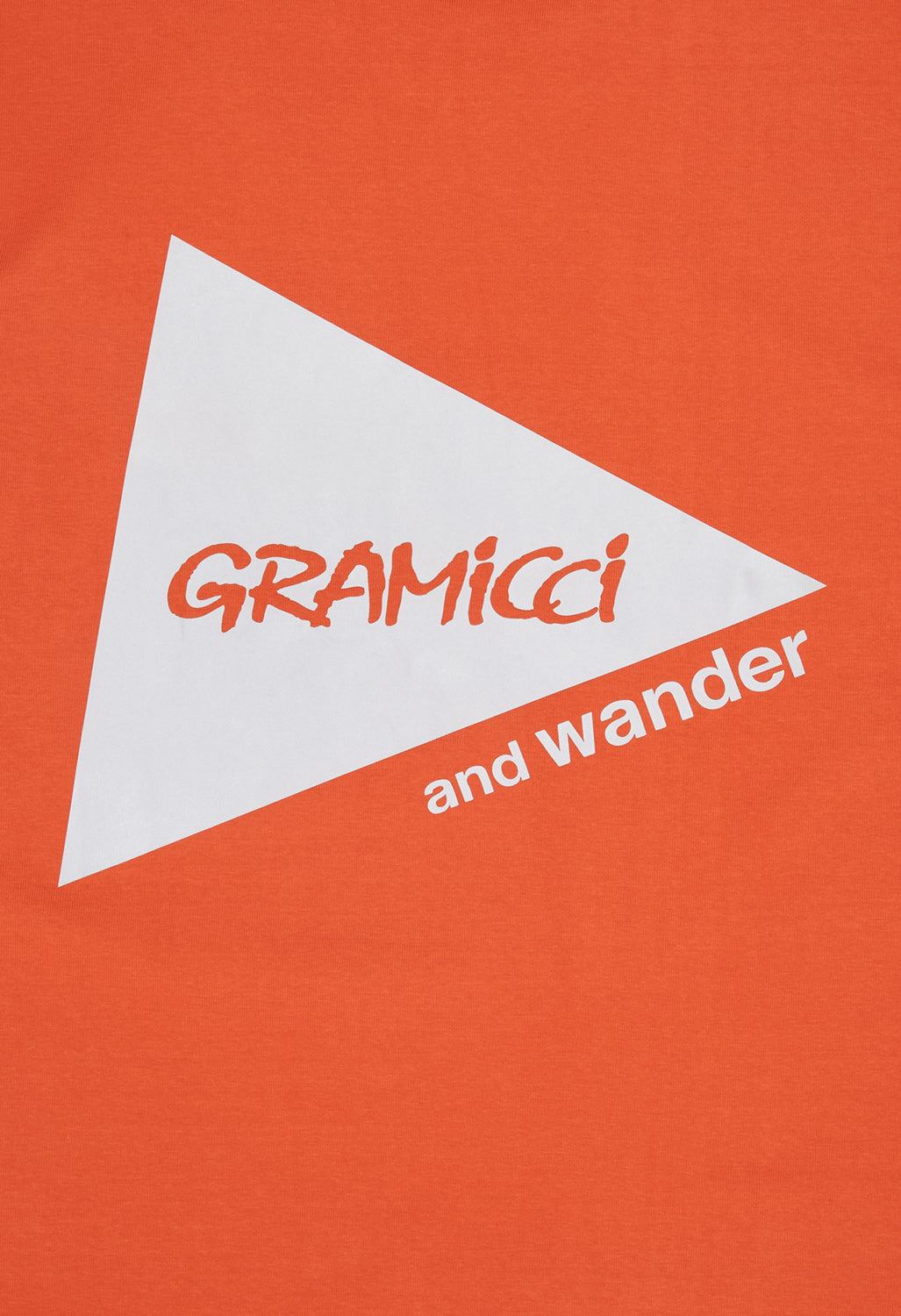 Gramicci x And Wander Backprint Tee - Red