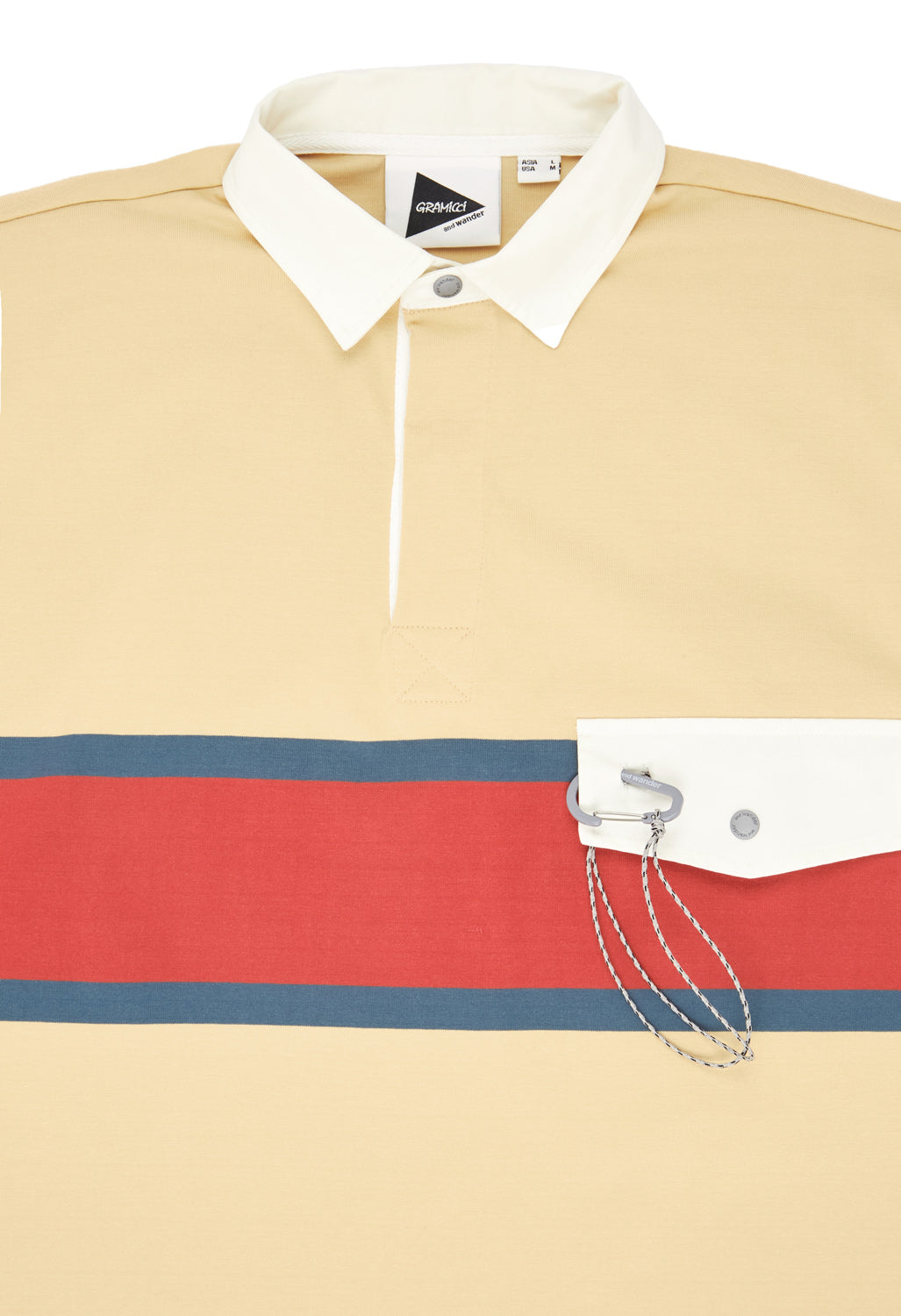 Gramicci x And Wander Tech Rugby Shirt - Yellow