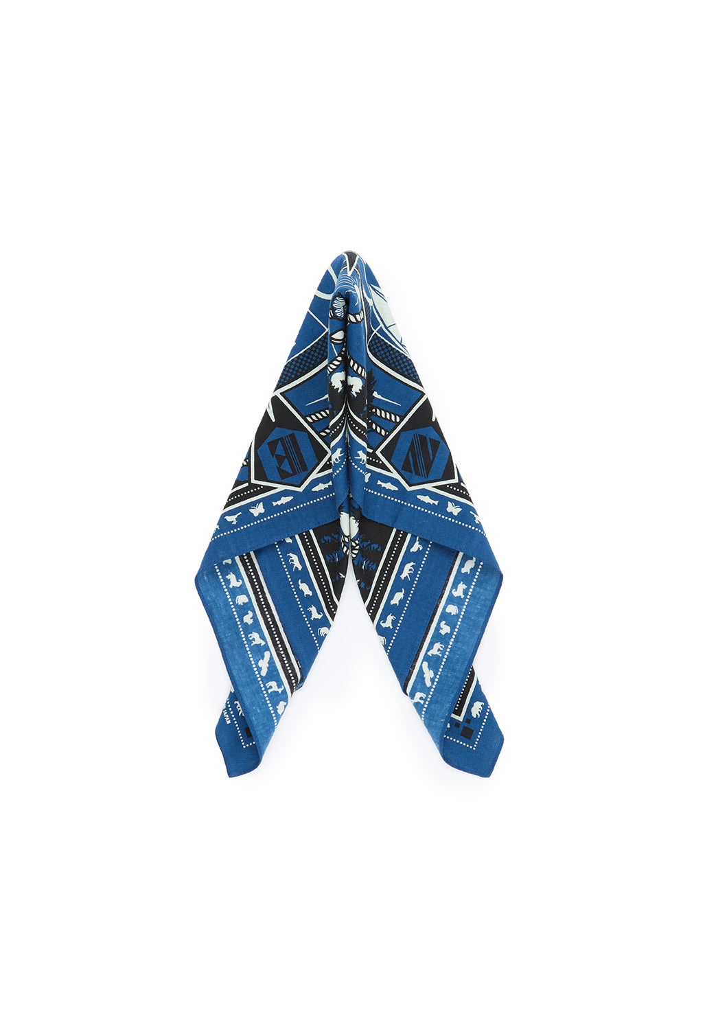 Gramicci x And Wander Yosemite Graphic Bandana - Blue